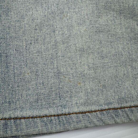 XOXO Y2K Denim Mini Skirt Sz 9/10 Light Wash Indie Grunge Retro Festival - Picture 7 of 7